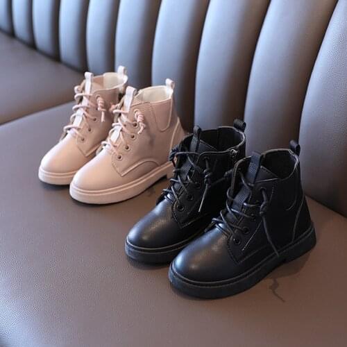 Кожаные ботинки для девочек CINESSD China At AliExpress