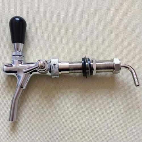 Home brew adjustable flow beer tap,long shank ,nice for make beer fridge at home or bar