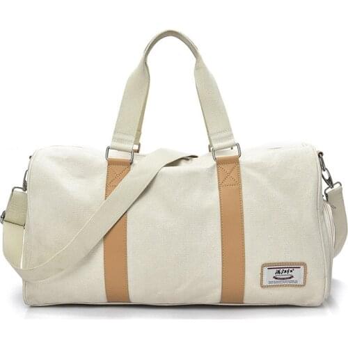 2019 Male Female Travel Bag Large Capacity Men Women Hand Luggage Canvas Travel Duffle Bags Weekend Bags Multifunctional handbag