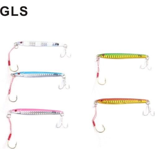 GLS brand freshwater laser bait 8cm/20g color sea fishing reusable and environmentally friendly Mino fake bait fishing bait