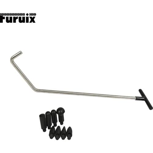 Furuix Tools Paintless Dent Repair Tool Rods Tools Dent Puller Car Dent Removal (R4)