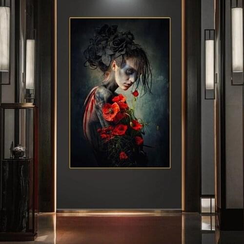 5D DIY Portrait woman painting Full Square Round Diamond Embroidery Diamond Painting Rhinestone Cross Stitch Kit mosaic Home