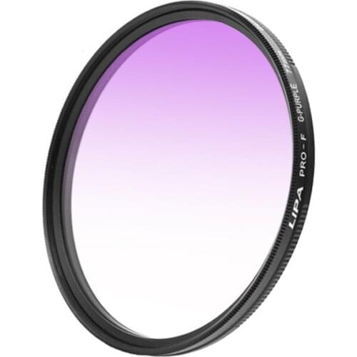Round Color Gradient Lens SLR Camera Photography Accessories Special Effects Landscape Filters Quickly Balance Light