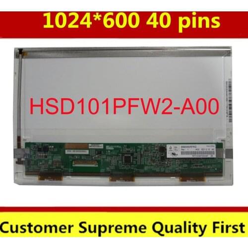 10.1 inch lcd matrix for hp mini 110-3600er laptop lcd screen display panel HSD101PFW2 b00 HSD101PFW2-b00