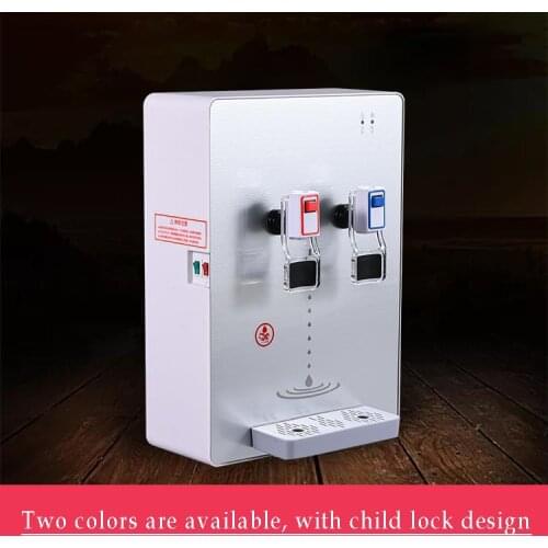 Multifunctional Hot/Cold/Ice Electric Water Dispenser 220V Wall Mounting Water Heater Water Cooler Drinking Fountain