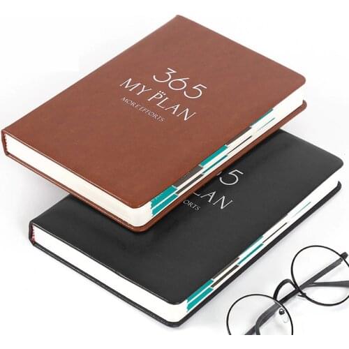 Organizer 365 Days Plan Diary B6 A5 Notebook and Journals 400 Pages Super Thick NotePersonal Business Travel Schedule Notepad