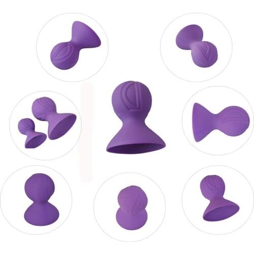 Nipple Sucker Sex Shop G Spot Nipple Pump Suction Cup Breast Massager Clitoris Stimulator No Vibrator Sex Toys For Woman Couples