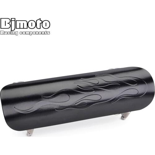 BJMOTO Motorcycle Exhaust Muffler Protector Heat Shield Cover Guard Anti-scalding Cover For Harley Yamaha Kawasaki