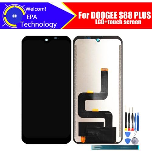 6.3 inch Doogee S88 PLUS LCD Display+Touch Screen Digitizer Assembly 100% Original LCD+Touch Digitizer for DOOGEE S88 PLUS+Tools