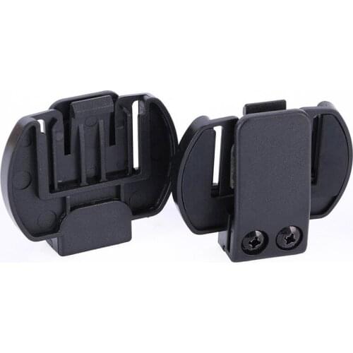 2 Pcs Vnetphone V6 V4 V2-500C Intercom Accessories,Helmet Intercom Clip Mounting Bracket,Motorcycle BT Bluetooth Intercom Head