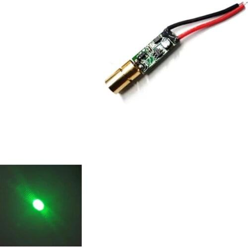 515nm 520nm 5mw Mini Green Laser Diode Dot Module Level Laser Module for Aiming positioning