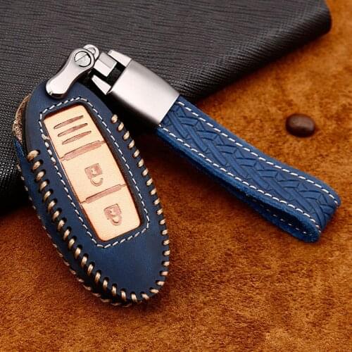 For Nissan Rogue XTrail T32 T31 Qashqai J11 J10 car key case, Tiida Pathfinder Murano Juke Versa Note Infiniti key case