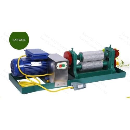 Electric wax foundation sheet Mill machine 86*250mm