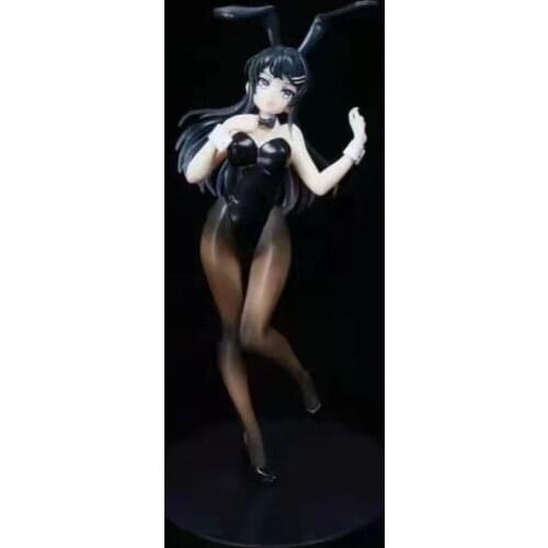 Anime Rascal Does Not Dream Of Bunny Girl Sakurajima Mai Sisters Dream Girl Anime Figurine PVC Action Figures Toys 22CM