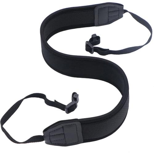 SLR Camera Neck Shoulder Black Belt Flexible Camera Strap for Sony Canon Nikon Pentax Panasonic DSLR Accessory Parts