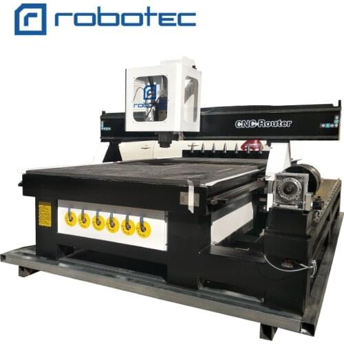 Jinan Robotec Good Quality ATC CNC 1325 Wood Cutting Machine/3D Milling Machine China Price With Auto Tool Changer