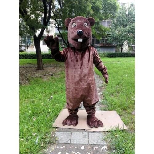 Castor Mascot Costume Suit Cosplay Party Game Dress Outfit Advertising Christmas Apparel Cartoon Character Birthday Clothes Gift