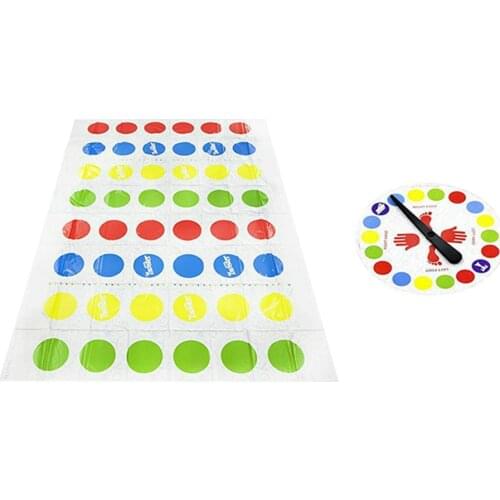 Colorful Funny Kids Adults Twisting Game Educational Party Kindergarten Body Moves Picnic Home Outdoor Activity Toys Play Mat