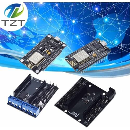 ESP8266 WIFI V3 NodeMcu Node MCU Base ESP8266 Testing DIY Breadboard Basics Tester suitable NodeMCU Motor Shield for NodeMcu V3