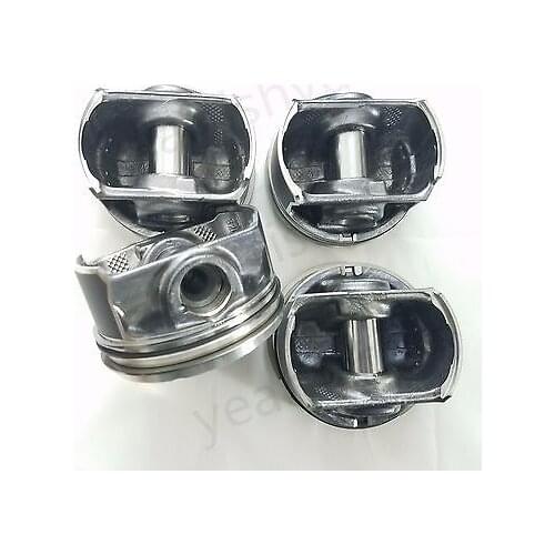 New 4pcs OEM Piston & Ring For AUDI TT A3 VW Passat Tiguan Jetta Golf GTI 2.0T