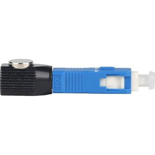 FTTH Fibre Optical Connector Round SC Bare Fiber Optic Coupler Adaptor Converter Free Shipping