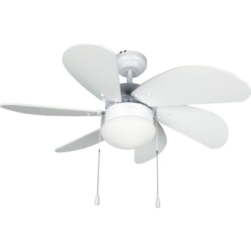 L36009 White Backlight Ceiling Fans