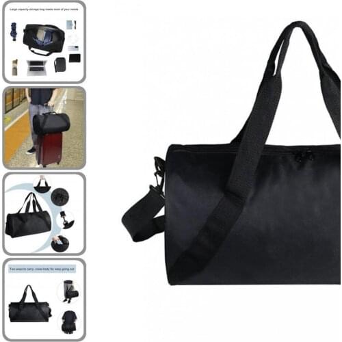 Detachable Hook Lightweight Crossbody Travel Cylinder Fitness Bags for Camping