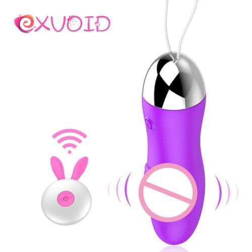 EXVOID Remote G Spot Vibrator Vagina Massager Clitoris Stimulator Dildo Vibrator Wireless Adult Toys For Couples Silicone