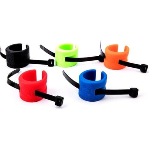 Bicycle Chain Protection Sticker road Bike Rear Fork Anti-Collision Rubber Protective Ring Chain Protector Kit