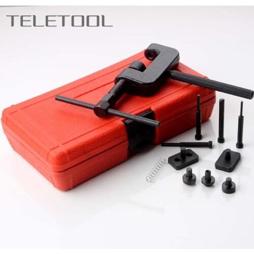 13Pcs/sets Motorcycle Bike Chain Breaker Splitter Link Riveter Chainbreaker Riveting Cutter Bikes Riveting Tool Set With Box