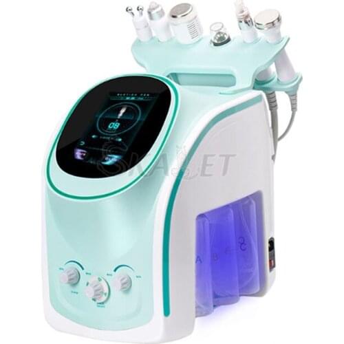 Hydrafacial Machine Skin Analyzer Ultrasonic Spray Gun Bipolar RF Anti Aging Oxygen Skin Treatment Machine
