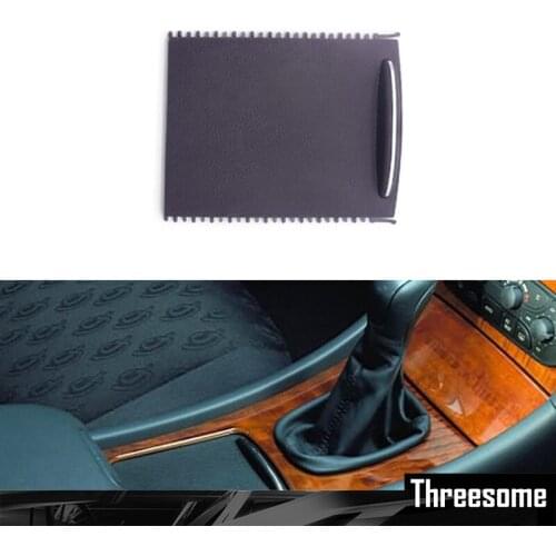 SRXTZM New Car Inner Centre Console Slide Roller Blind Cover For Mercedes Benz C-Class W203 2000-2007 Car Water Cup Rack Storage