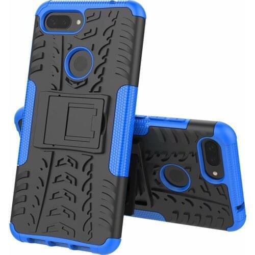 Shockproof Case for Xiaomi Mi 8 Lite Case Bumper for Xiaomi Mi8 Lite Rugged Dual Layer Protective Hard Silicone Phone Cover