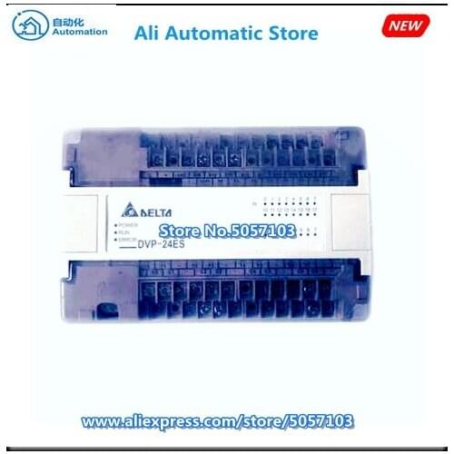 DVP24ES00T2 24 Point Host 16DI 8DO NPN 24VDC 0.3A AC Power Supply New