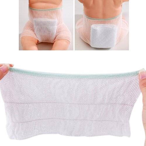 1PCS Breathable Mesh Baby Training Pants/Baby Diaper/Reusable Nappy/Washable Diapers/Cotton Learning Pants/Same Style Bibs