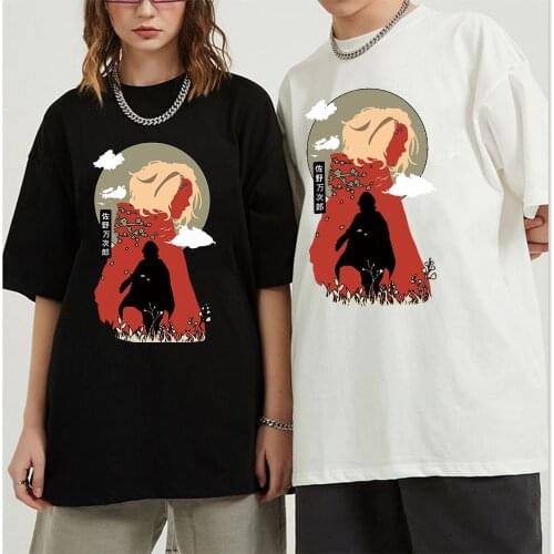 Harajuku T Shirt Anime Tokyo Revengers Mikey Graphic Funny Fashion Male T-shirt