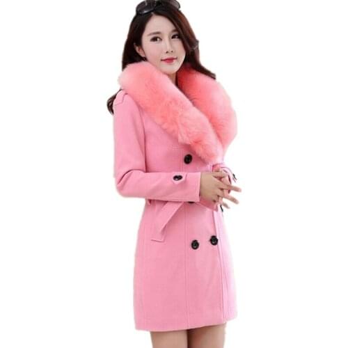 HZCX FASHION Women's Wool Coats