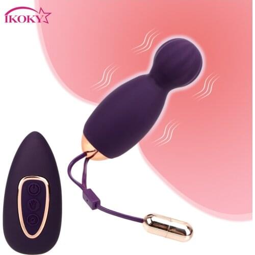IKOKY 10 Speed Vibrating Egg G Spot Massage Sex Toys For Women Female Masturbation Bullet Vibrator Clitoris Stimulation