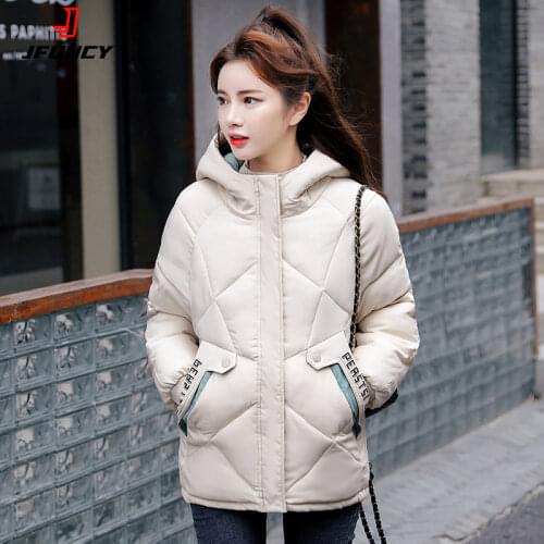 JFUNCY Women's Down Jackets-coats