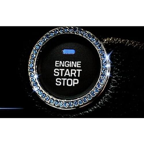 Car ignition key ring decorative cover for renault megane 2 3 duster/logan/captur/2016 laguna 2 clio fluence kadjar