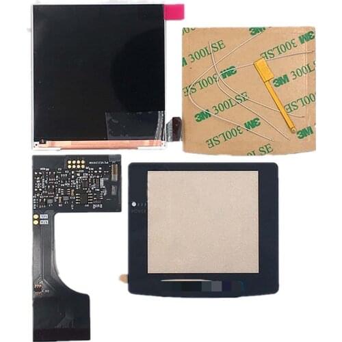IPS LCD Replacement Screen Point-to-point Display Backlit Console Screen Kit for GBC Game Console Repair Parts