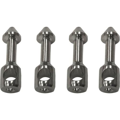 Fishing Spear Nail Barbed Fish Fork Harpoon Accessories Launch Arrow Waterproof Stainless Steel Fish Arm T-type Fish Nail Cap