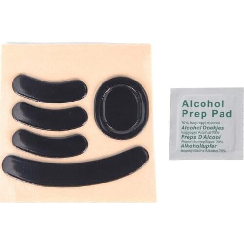 1 Set 0.6mm Curve Edge Mouse Feet Mouse Skates for Logitech G Pro Wireless Mouse