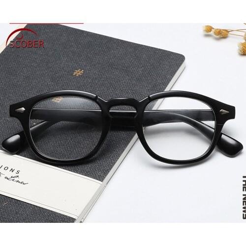 SCOBER = Retro Vintage Black/Brown/Leopard MEN WOMEN Reading Glasses +0.5 +0.75 +1 +1.25 +1.5 +1.75 +2 +2.25 +2.5 +2.75 +3 TO +6