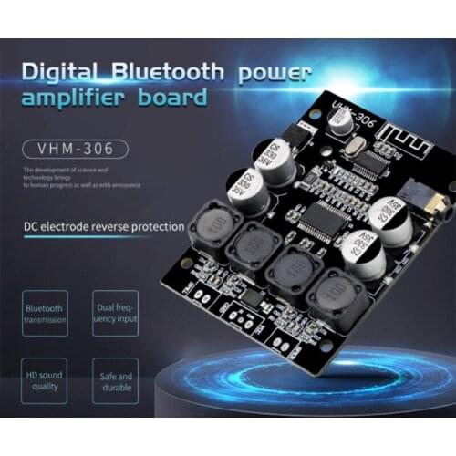TPA3118 Audio Amplifier Board 30W+30W 12V~36V DC Dual Channel Bluetooth Digital