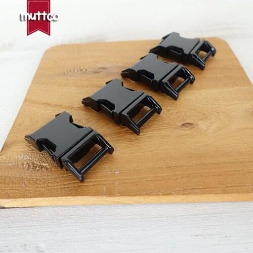 DIY dog cat collar buckle quick marketing release buckle 15mm webbing paracord Leather craft manufacturer pet accessory DCK-015B