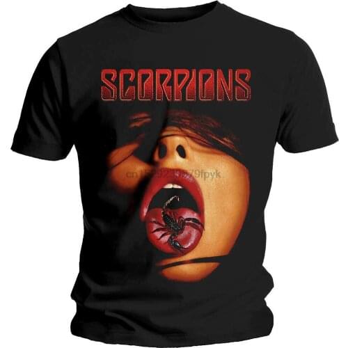Scorpions Scorpion Tongue Shirt S-XXL Tshirt Official Metal Rock Band T-Shirt