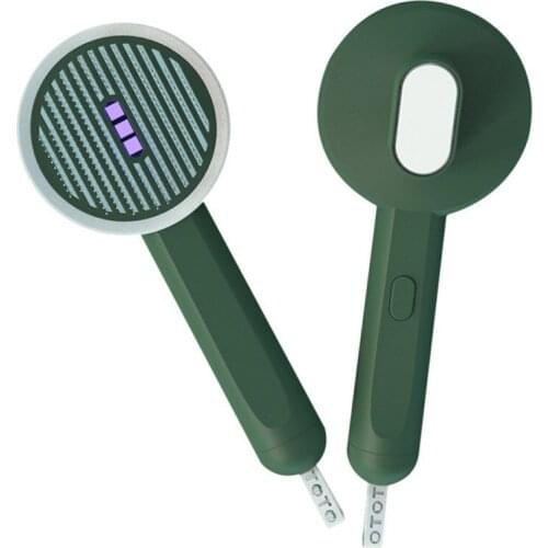 Pet Dog Brush UV Sterilization Pet Hair Remover Insect Removal Cat Brush To Floating Hair Massage Dogs Grooming Pet Supplies #4