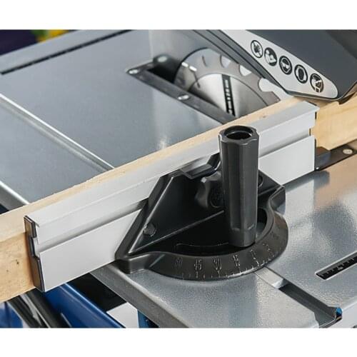 Woodworking Angle Miter Gauge Table Saw push handle Aluminium Fence Woodworking DIY Guide ruler table saw Push material tools