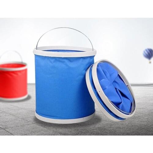 Thickening Portable Folding Bucket Car Storage Bucket Cleaning Tools for Toyota Camry Corolla RAV4 Yaris Highlander/Land Cruise